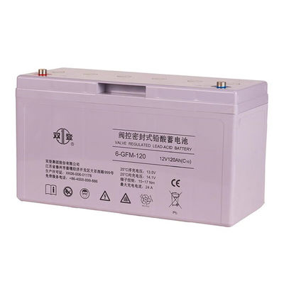 Effective 12V120AH ShotoRechargeable 6-GFM-120 Lead Acid Battery for UPS Power System