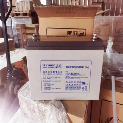AGM12V100AH Ris Lead Acid Maintenance-Free Battery for Solar Energy Storage and UPS