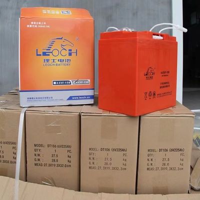 LEOCLead acid battery 4-evf-1808v180ah for Sightseeing Vehicle and Sanitation Vehicle