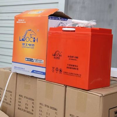 LEOCLead acid battery 4-evf-1808v180ah for Sightseeing Vehicle and Sanitation Vehicle
