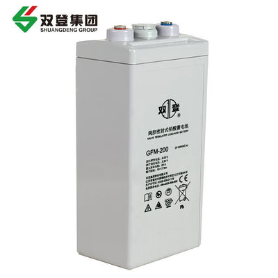 Shuangdeng GFM-200 Replacement Plate for 2V200Ah Lead Acid Battery Total Height 365mm