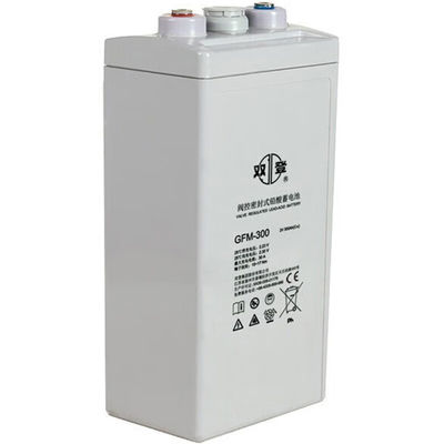 Shuangdeng Maintenance 2V300Ah Lead Acid Battery for Solar Energy Storage Power System