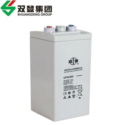 Powerful 2V600Ah Battery for Medical Equipment and UPS Power from Shuangdeng GFM-600