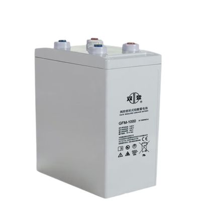 GFM-1000 Lead Acid Battery 2V1000Ah for Power Security System Width 181mm Length 370mm
