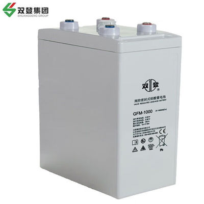GFM-1000 Lead Acid Battery 2V1000Ah for Power Security System Width 181mm Length 370mm