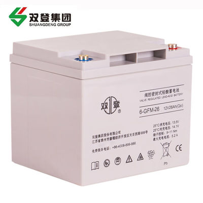 Shuangdeng 6-GFM-26 Lead Acid Battery 12V26Ah For Solar Energy Storage Power System