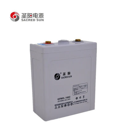 2V100Ah Lead Acid Battery for Production Industrial Machinery and Solar Energy Storage