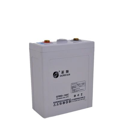 65mm Width Sacred Sun GFMD-100C 2V100Ah Lead Acid Battery for UPS Power Communication