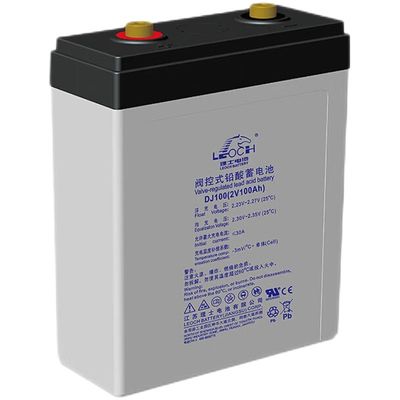 BOATS Leoch Battery Sealed Rechargeable DJ100 Lead Acid Battery 2V100Ah for Power System