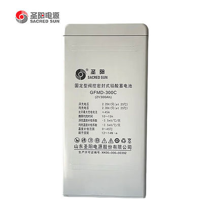 Sacred Sun Regeneration GFMD-300C 2V300Ah Lead Acid Battery for UPS and Power System