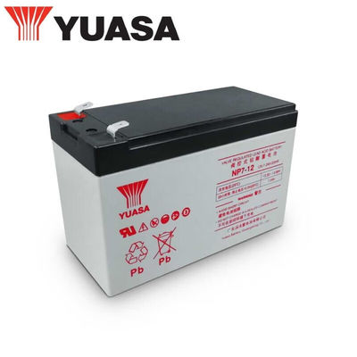 Chargeable Yuasa Lead Acid Battery NP7-1212V7AH 2.5KG for Computer Room Base Station