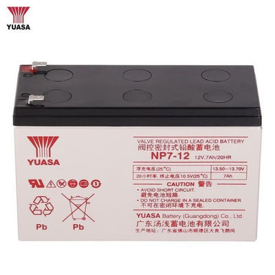 Chargeable Yuasa Lead Acid Battery NP7-1212V7AH 2.5KG for Computer Room Base Station