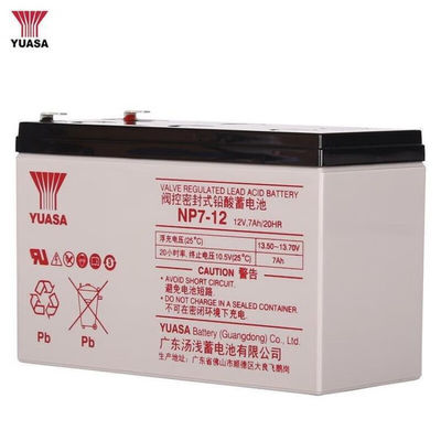 Chargeable Yuasa Lead Acid Battery NP7-1212V7AH 2.5KG for Computer Room Base Station