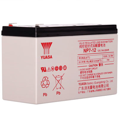 Chargeable Yuasa Lead Acid Battery NP7-1212V7AH 2.5KG for Computer Room Base Station
