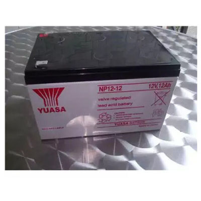 Durable Yuasa Lead Acid Battery NP12-1212V12AH for Emergency Power and Communications