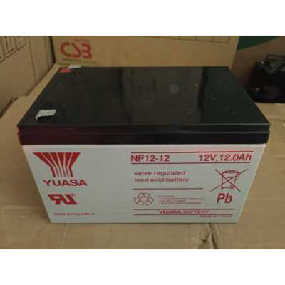 Durable Yuasa Lead Acid Battery NP12-1212V12AH for Emergency Power and Communications