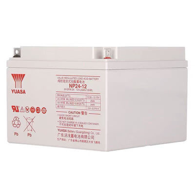 Yuasa NP24-1212V24AH Battery for Sustainable Lighting and Solar Energy Applications