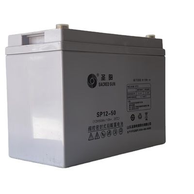 Chargeable 12V50Ah Battery for Solar Panel Energy Storage System by Sacred Sun Sealed