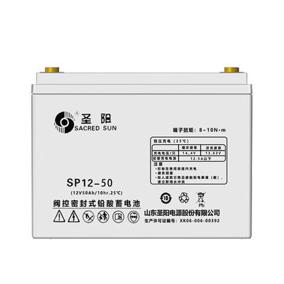 Chargeable 12V50Ah Battery for Solar Panel Energy Storage System by Sacred Sun Sealed