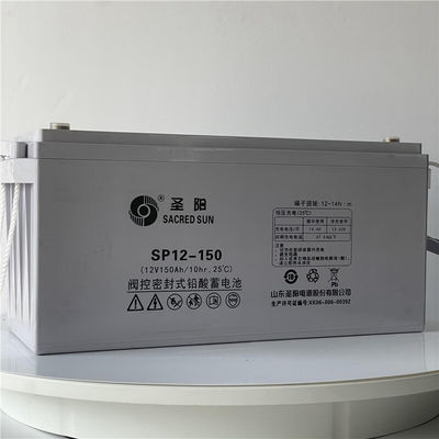 Chargeable Yes Sacred Sun Deep Cycle SP12-150 Lead Acid Battery 12V150Ah For Power Supply
