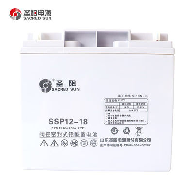 Sacred Sun Charger SP12-18 12V18Ah Lead Acid Battery for Solar Energy Storage Systems