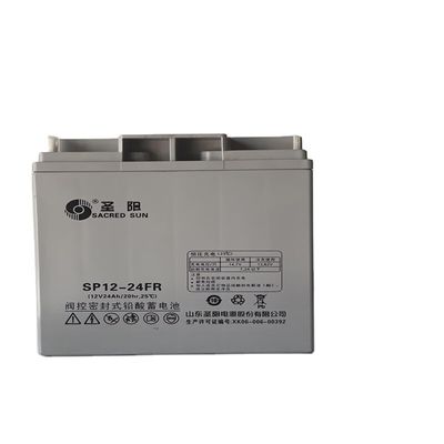 Sacred Sun SP12-24 12V24Ah Lead Acid Battery for Power Backup in Any Temperature Range