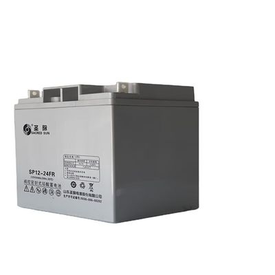 High Capacity Sacred Sun Regulated SP12-24 Lead Acid Battery 12V24Ah for Power Backup
