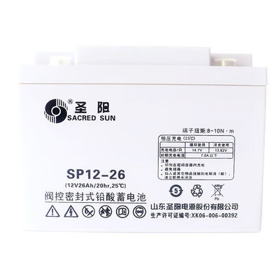 SP12-26 12V26Ah Sealed Battery from Sacred Sun for UPS Power and Solar Energy Storage