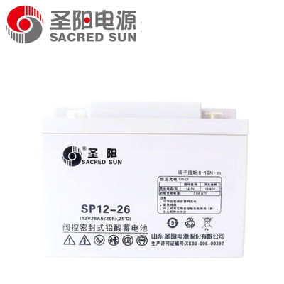 SP12-26 12V26Ah Sealed Battery from Sacred Sun for UPS Power and Solar Energy Storage
