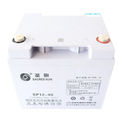 165mm Width Sacred Sun SP12-40 Lead Acid Battery 12V40Ah for Communication System