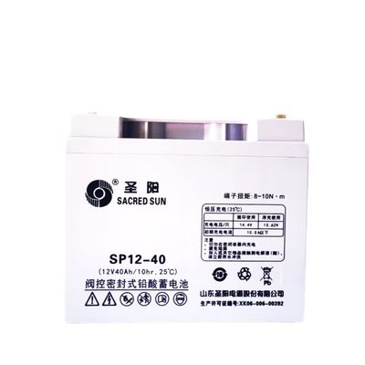 Sacred Sun Charging SP12-40 Lead Acid Battery Durable for UPS Power and Communication