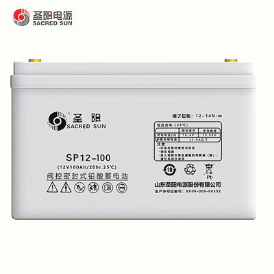Applicable Temperature Range -15 C-45 C Sacred Sun SP12-100 Battery for Power Systems