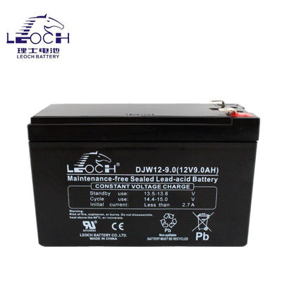 Sturdy ABS Container Leoch Battery DJW12-9.0 12V9Ah for UPS Machine Room Power System