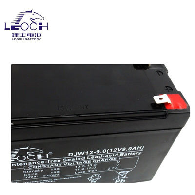 Sturdy ABS Container Leoch Battery DJW12-9.0 12V9Ah for UPS Machine Room Power System