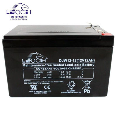 Leoch Battery DJW12-12 12V12Ah for Solar Energy Storage Power System Lighting Boats