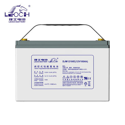 Max.Charging Current 25A 12V100Ah Lead Acid Battery for Solar Energy Storage Power System