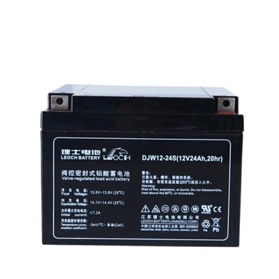 Leoch Battery Replacement DJW12-24s 12V24Ah Lead Acid Battery for Power Communication