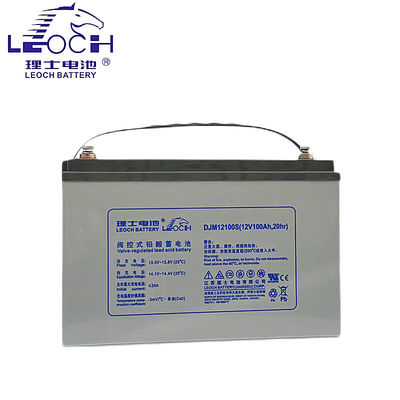 Leoch Battery DJM12100S 12V100Ah for Solar Energy Storage Power Wind System in 40C