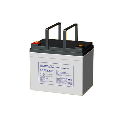 130±1mm Width Leoch Battery DJW12-33 Lead Acid Battery 12V33Ah for Solar Power System