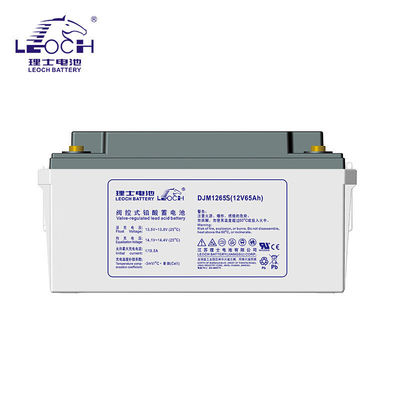 12V65Ah Leoch Battery DJM1265S for Solar Energy Storage Power System and UPS Power