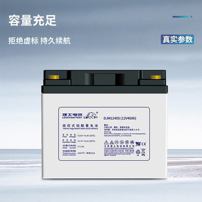 Leoch Battery DJM1240S 12V40Ah Lead Acid Battery for Solar Energy Storage Power System