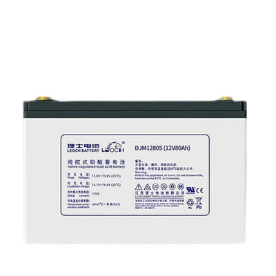 Leoch Battery DJM1280S 12V80Ah for UPS Communication Solar Energy Storage Power System